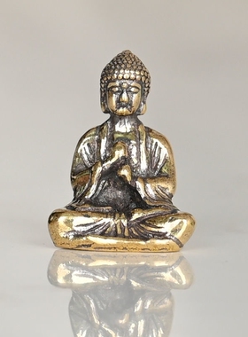 创意茶宠摆件精品禅意金佛佛像家居饰品车载摆件