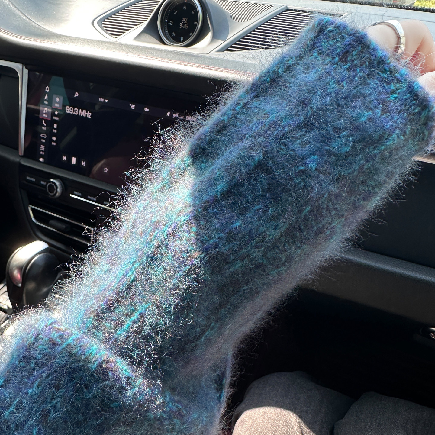 高级感100纯羊毛衫女V领加厚坑条花纱针织毛衣宽松拉绒羊绒衫打底,淘宝优惠券,粉丝福利购,淘宝优惠卷