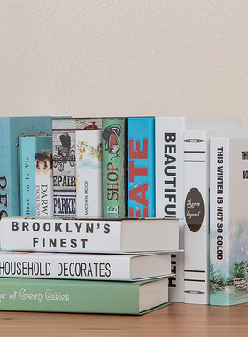 北欧简约现代风家居客厅仿真书