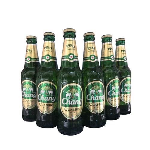 泰国大象象牌泰象啤酒Chang320mlx12瓶老挝双象缅玛西贡胜狮进口 - 图2