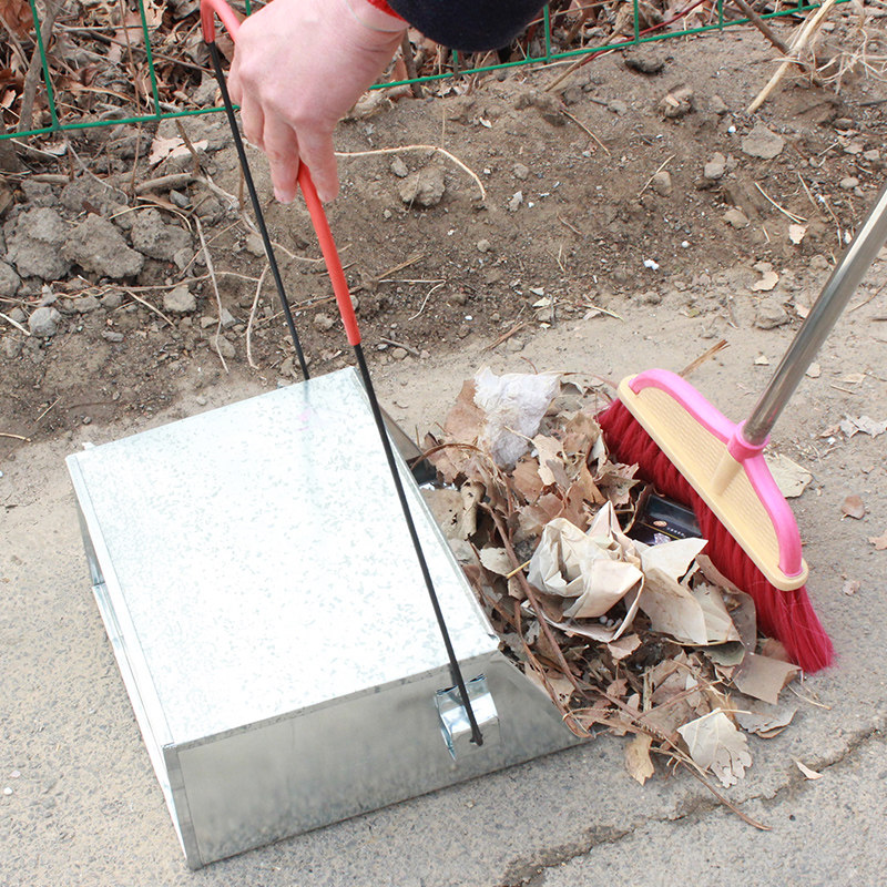 加厚环卫铁垃圾铲镀锌铁簸箕户外垃圾斗保洁垃圾斗铁簸箕5把包邮,淘宝优惠券,粉丝福利购,淘宝优惠卷