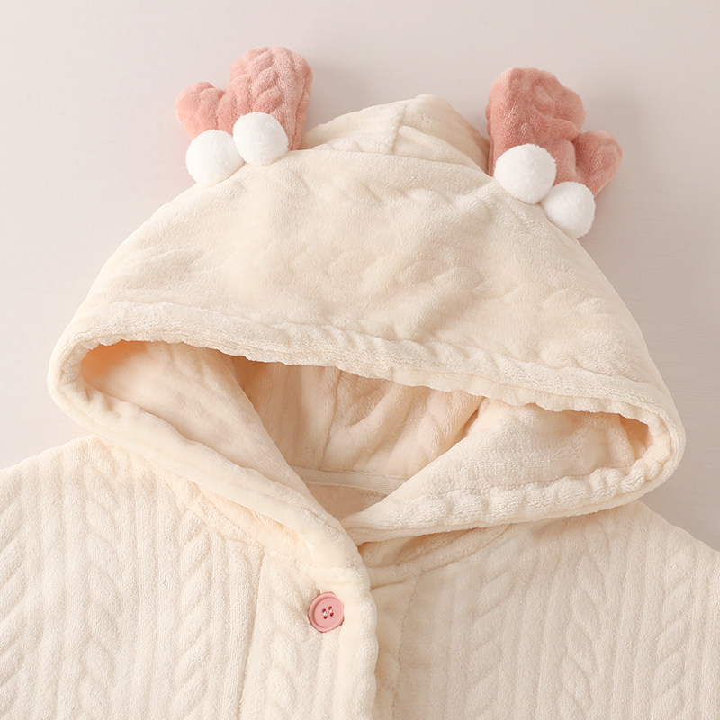 〖小仙鹿〗2026年新款可爱甜美加厚法兰绒睡衣女冬季长袖保暖睡袍,淘宝优惠券,粉丝福利购,淘宝优惠卷