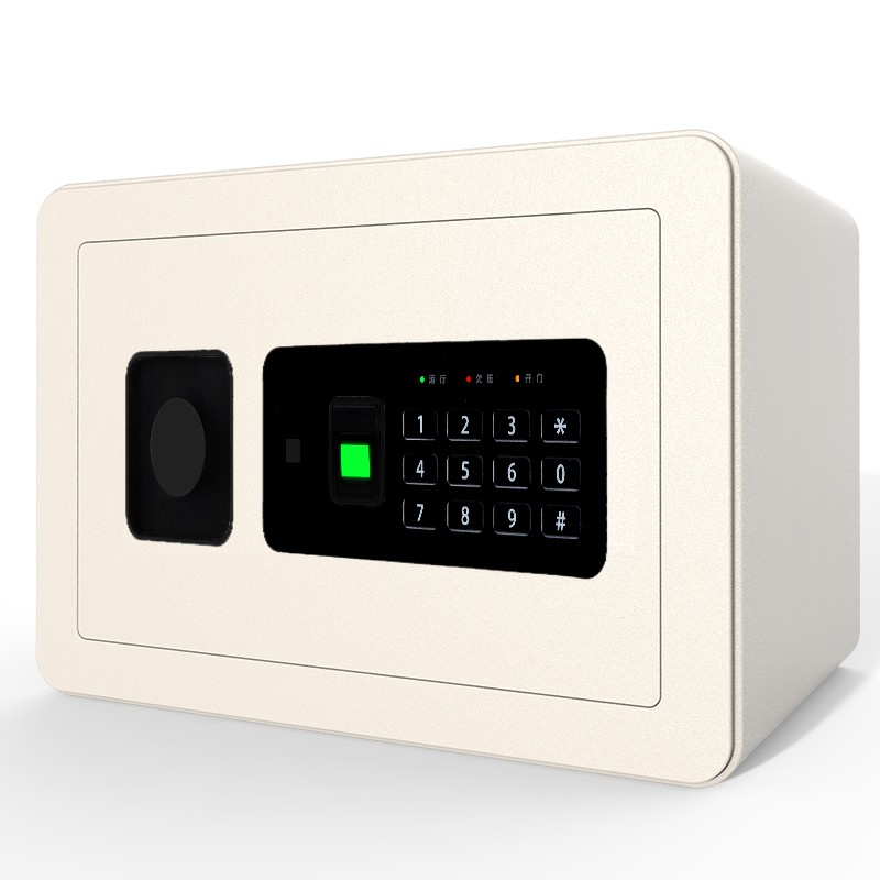 得力保险箱家用小型迷你指纹密码隐形夹万办公室用智能防盗保险柜 - 图3