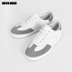 LiLang official cow leather contrasting color non-slip wear-resistant shoes
