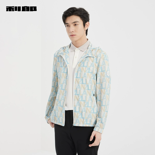 【Тот и тот же стиль в торговом центре】 Официальный костюм Sun Sun Sun Sun Men 2025 Summer Thin Men Jacket 25xkf9071s