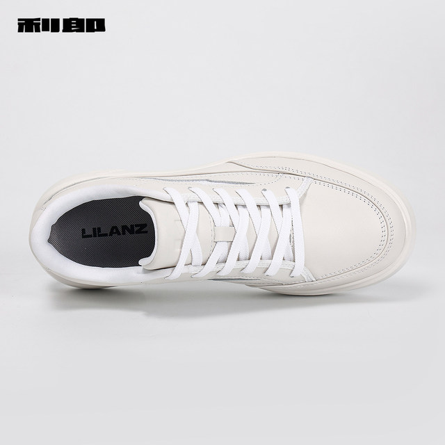 Lilang official spring and autumn round toe lace-up casual sneakers