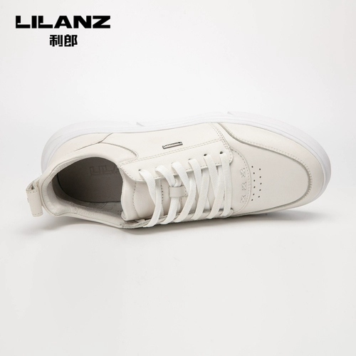 Кожаная белая повседневная обувь для кожаной обуви, кроссовки, воловья кожа