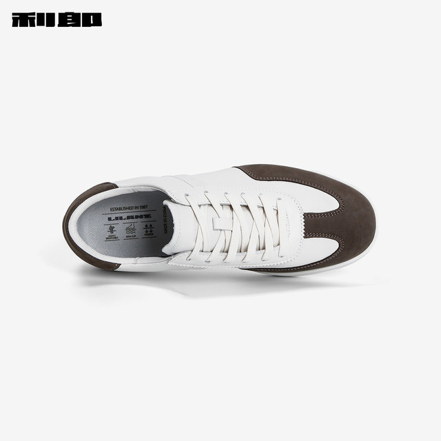 LiLang official cow leather contrasting color non-slip wear-resistant shoes