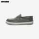 LiLang official first-layer cow leather summer casual shoes