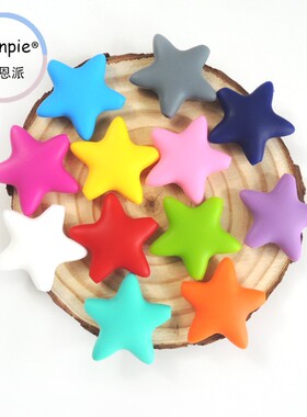 独角兽珠子硅胶食品级企鹅配饰