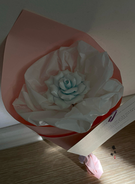 景德镇！陶瓷永生花 家居摆件 精品高温瓷 小众礼物 陶瓷花束