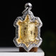 Thai Buddha Amulet Features Genuine Long Phor Willow Turtle Copper Necklace Pendant Lanna