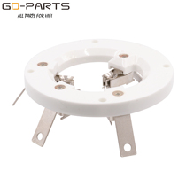 Brand new GZC4-B ceramic 4 foot tube holder 4-foot electronic tube socket T212 electronic tube accessories DIY loose pieces