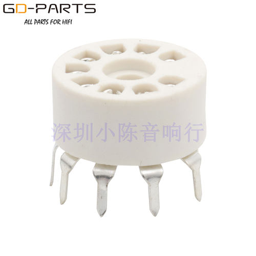 小9脚电子管管座耐高温塑料九脚 PCB板用12AX7 ECC83 12AU7 12AT7 - 图2