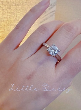 Little Daisy老钱风钻戒纽约名媛优雅h*w气质时髦知识分子风戒指
