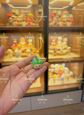 敲可爱激萌孤品 Labubu变装三眼仔ins风高颜值cute纯人工手绘戒指