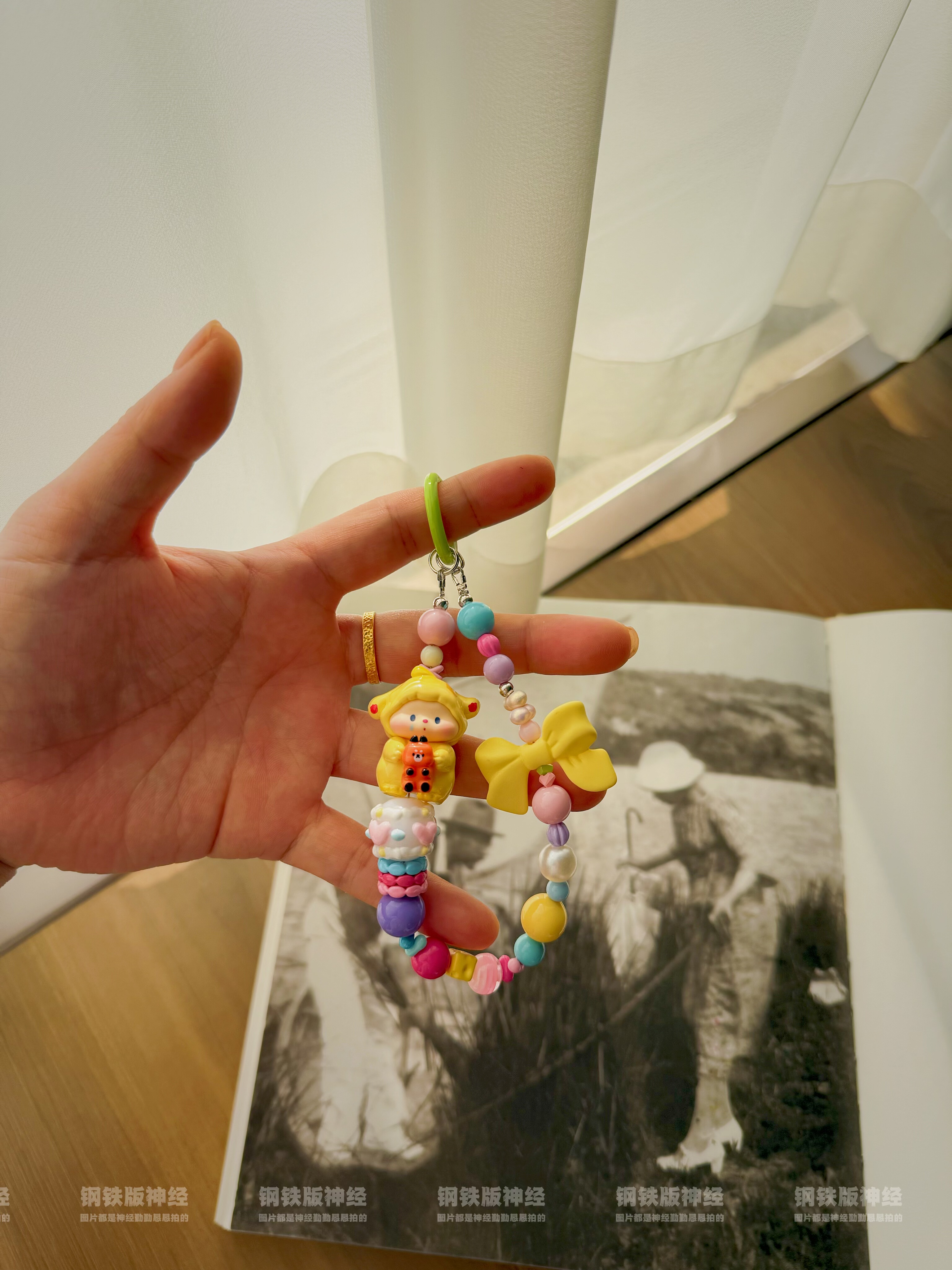 神经手作孤品噜噜狗宝宝日记小王子童趣风彩色元气串珠手机链包挂,淘宝优惠券,粉丝福利购,淘宝优惠卷