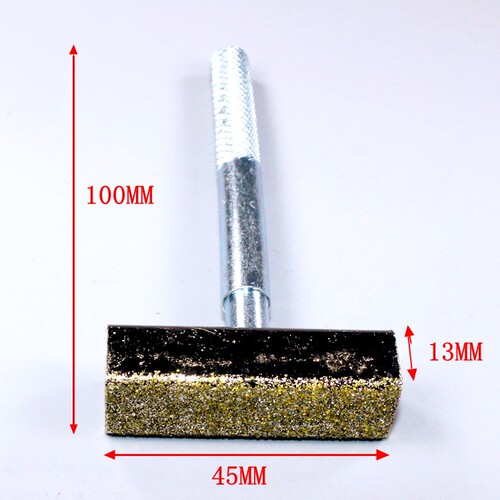 洋顺电镀金刚石砂T字型砂轮修整器 砂轮超硬手持式修正整形刀 - 图0
