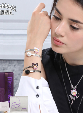 手镯钛钢开口可调日韩甜美手链