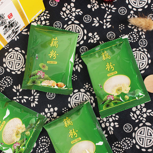贵州土特产黔西南安龙藕粉200g清香爽口小吃的纯代餐莲藕粉羹早餐 - 图2