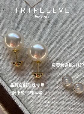极光正圆银镀金耳钉2025年秋冬