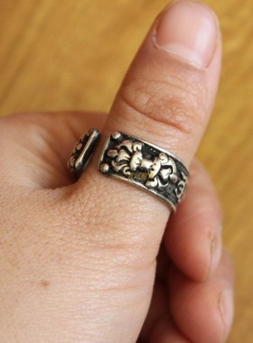 男女情侣藏银民族风手工制作