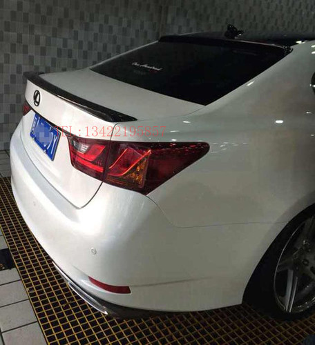 适用于雷克萨斯GS250尾翼GS300碳纤维定风翼GS350 FSpor压翼GS400 - 图1