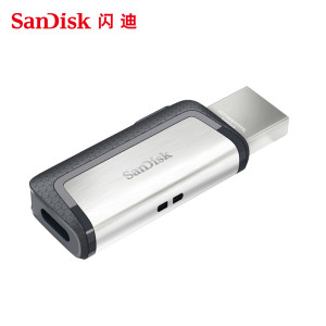 闪迪type-c u盘 乐视手机u盘usb3.1 安卓系统智能手机两用优盘64g