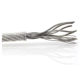 304 stainless steel plastic coated wire rope transparent clothesline
