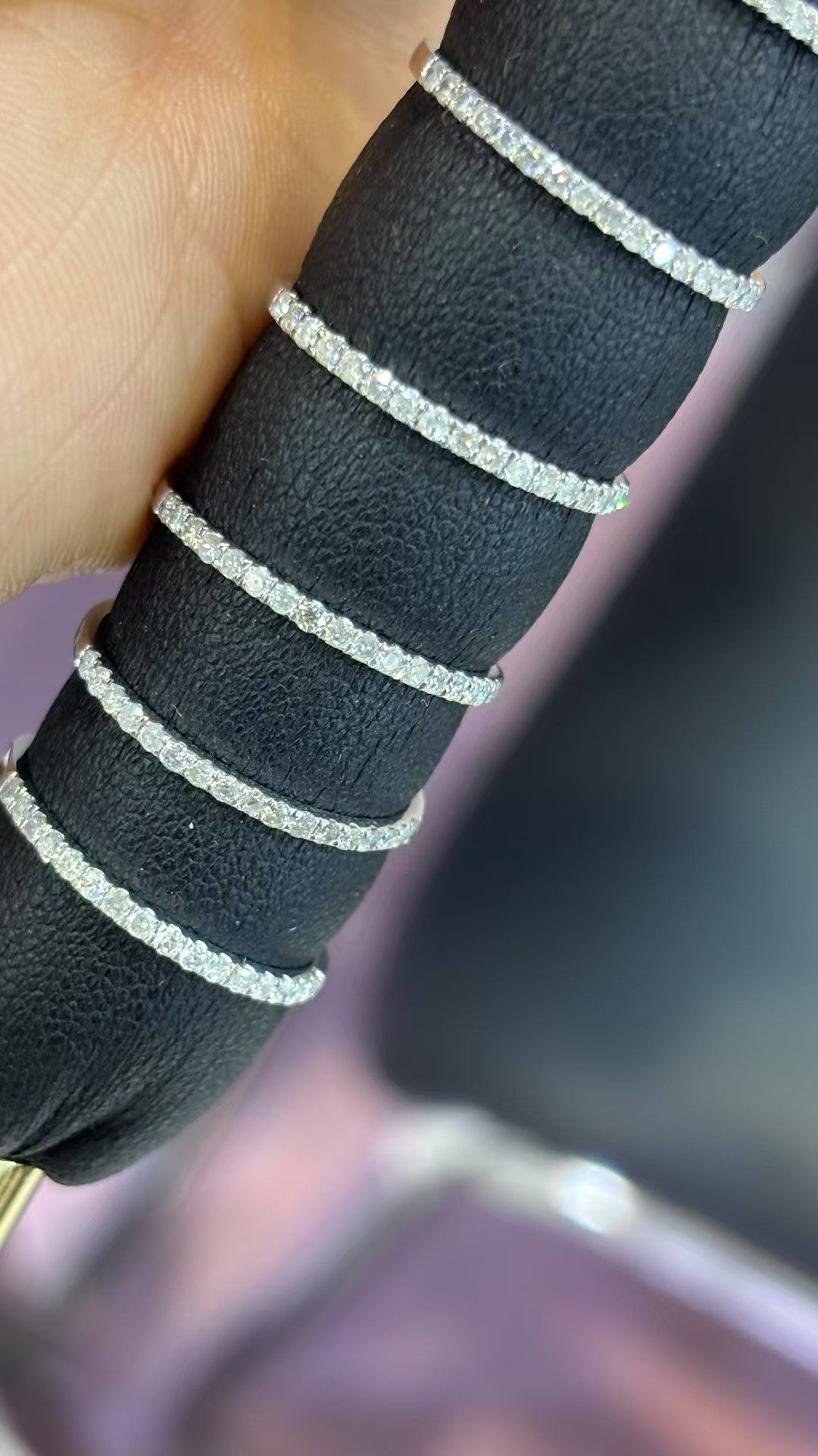 PT950铂金镶嵌20分天然钻石排戒，附权威证书,淘宝优惠券,粉丝福利购,淘宝优惠卷