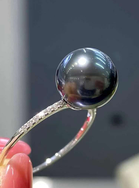 阿飞珍珠配件戒指工厂直销