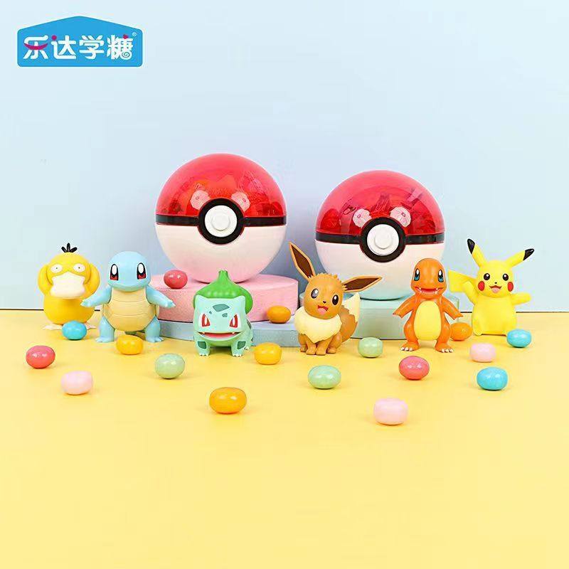 乐达周边玩具软糖皮卡丘公仔摆件手办宠物小精灵球变形儿童糖果,淘宝优惠券,粉丝福利购,淘宝优惠卷