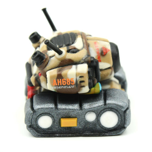 【ZD】客制化机械键盘 Cool Kit Studio 坦克R2 个性手工树脂键帽 - 图0