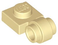 LEGO 4081乐高零件1x1带铰链修正板多色塑料拼装积木玩具男孩益智 - 图2