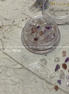 npc美甲如画国风天然水晶中式