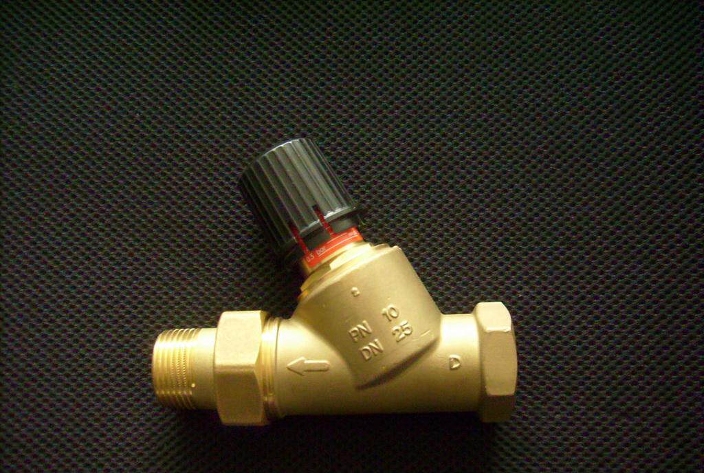 丹佛斯压差旁通阀地暖泄压阀水暖压差旁通阀暖气片旁通阀