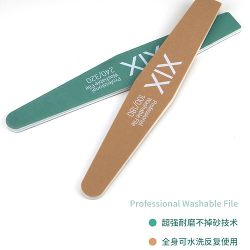 XIX搓条磨条抛光条 专业美甲修甲工具打磨海绵指甲搓修型耐用砂锉 - 图1