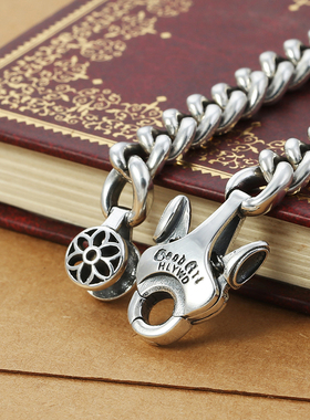 s925纯银时尚个性简约光面手饰