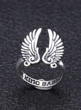 银饰品天使之翼潮流韩版复古女款