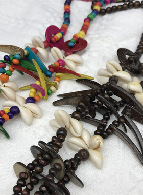 necklace沙滩景区长项链复古棉麻