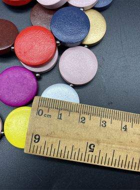 原创设计圆片锁骨链四层项链棉麻