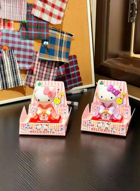 办【公室的好搭子】哈VFC喽kity桌t面摆件可爱太能摇头k阳t公仔装