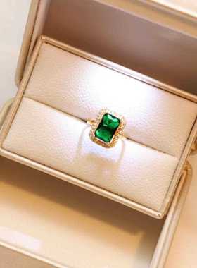 高级感祖绿EWX水晶项链微镶锆石女202配4年新年款锁骨链母气质饰