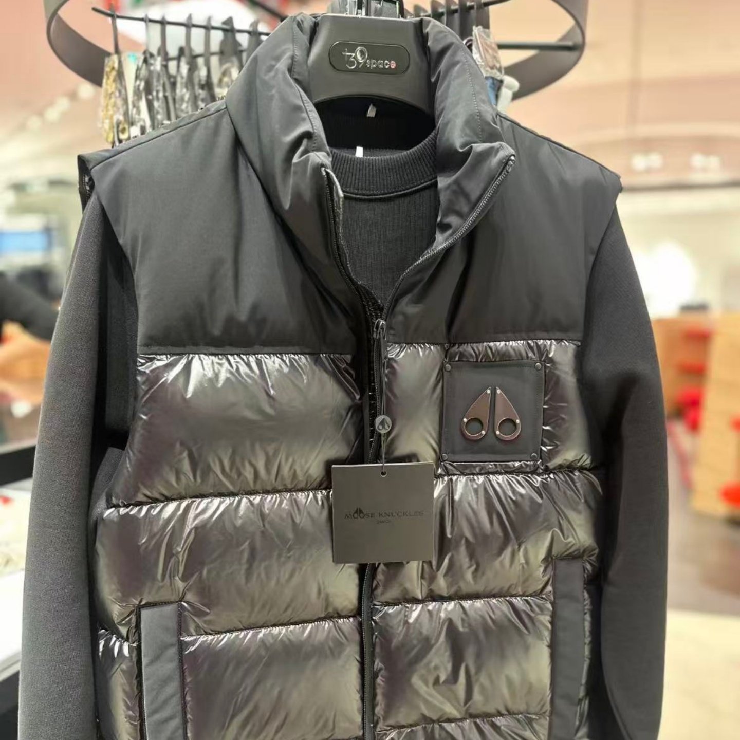 Moose Knuckles/慕瑟纳可加拿大金属剪刀羽绒马甲保暖男女外套,淘宝优惠券,粉丝福利购,淘宝优惠卷