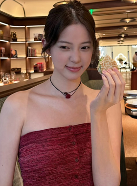 欧阳娜娜同款项链毛衣链