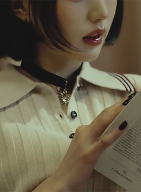 张元英同款太阳绒带颈链