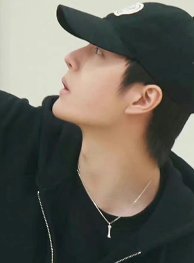 王一博同款小骨头项链