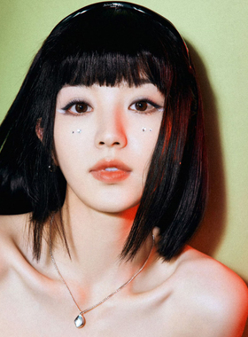 田曦薇同款项链锁骨链