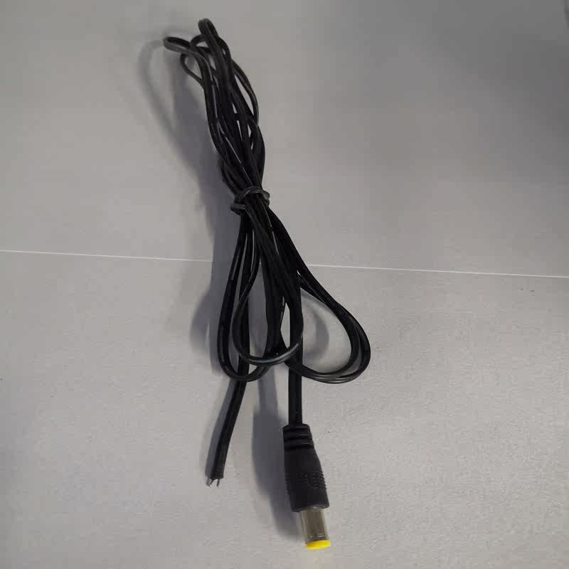 Monitoring DC male cable 2 meters power cable 12V power cable 2 meters DC male cable Transformer DC cable Charging cable