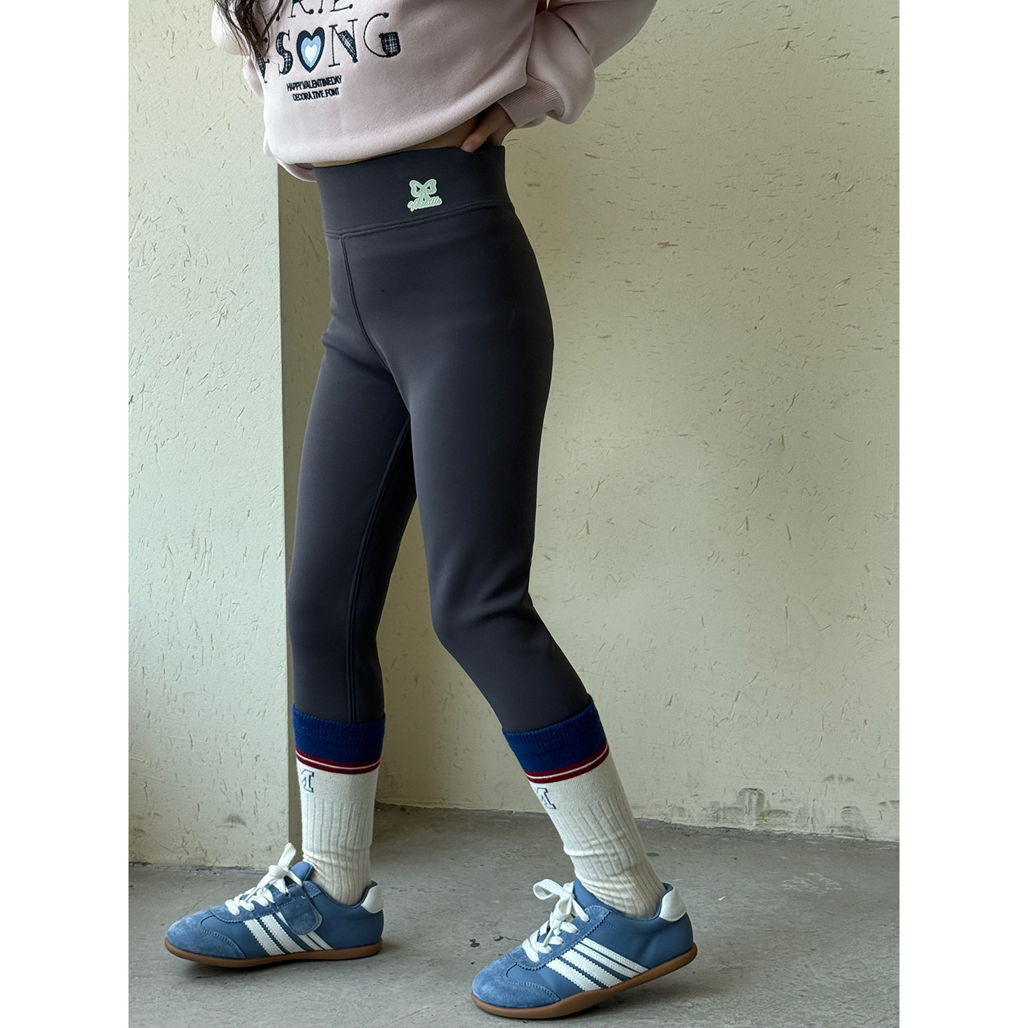 女童打底裤2025冬季新款儿童加绒外穿裤子中大童休闲长裤洋气百搭,淘宝优惠券,粉丝福利购,淘宝优惠卷